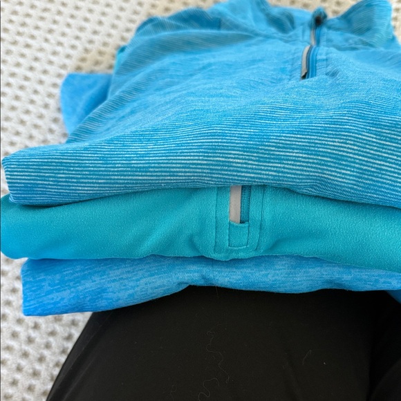 Champion: Three Blue Athletic Pullovers - Picture 10 of 10